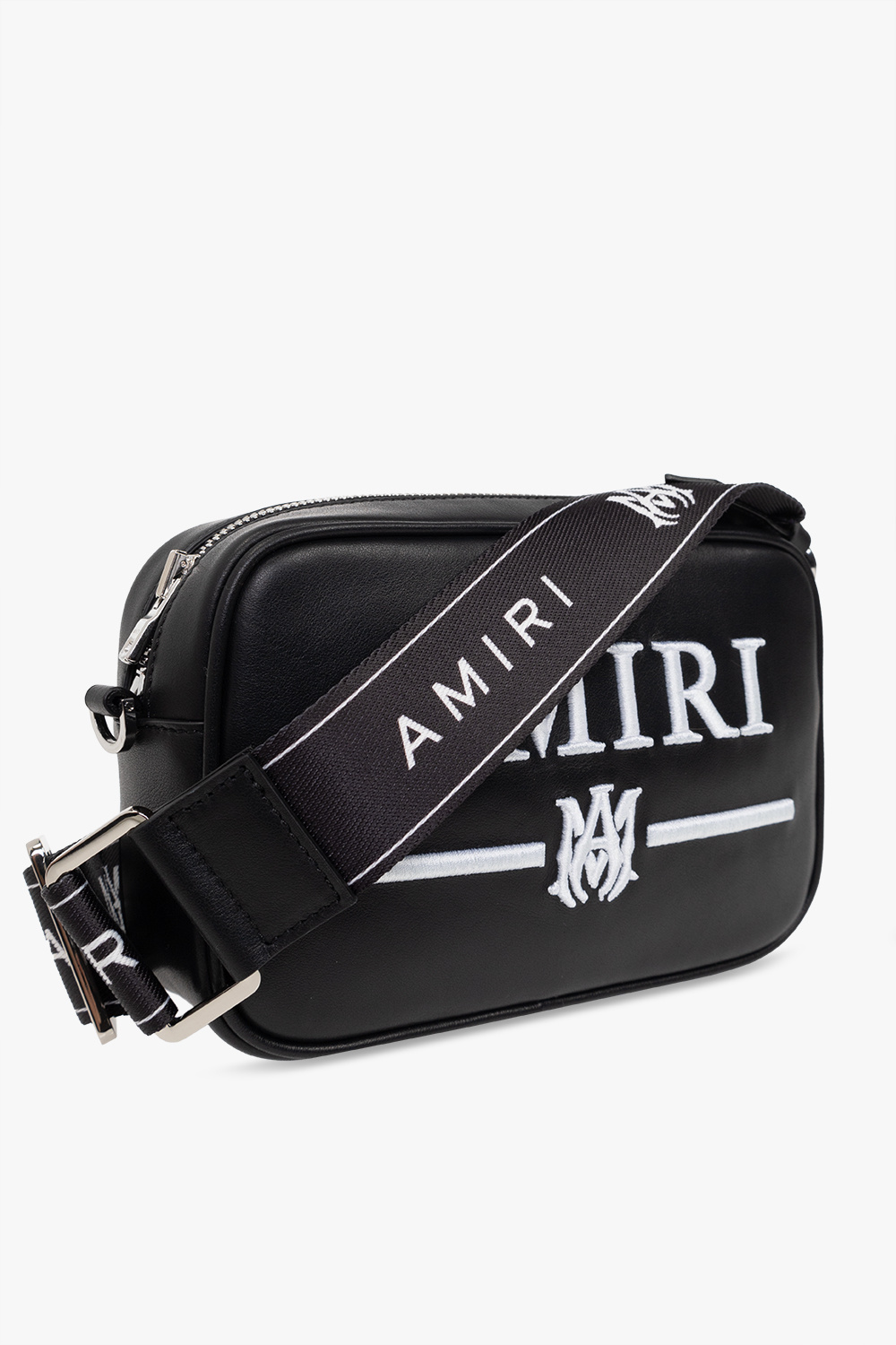 sequinned-heart shoulder bag Rosa - Black Leather shoulder